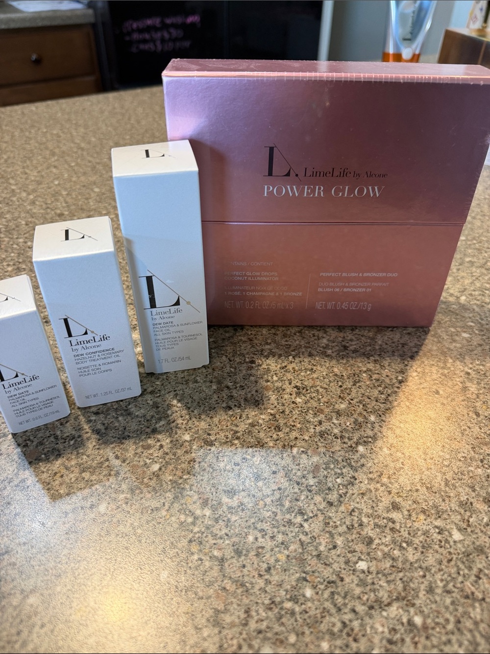 LimeLife by Alcone Power Glow Set - Dew Date, Dew Confidence